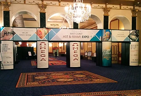 美国西海岸最大的艺术及画框展览会