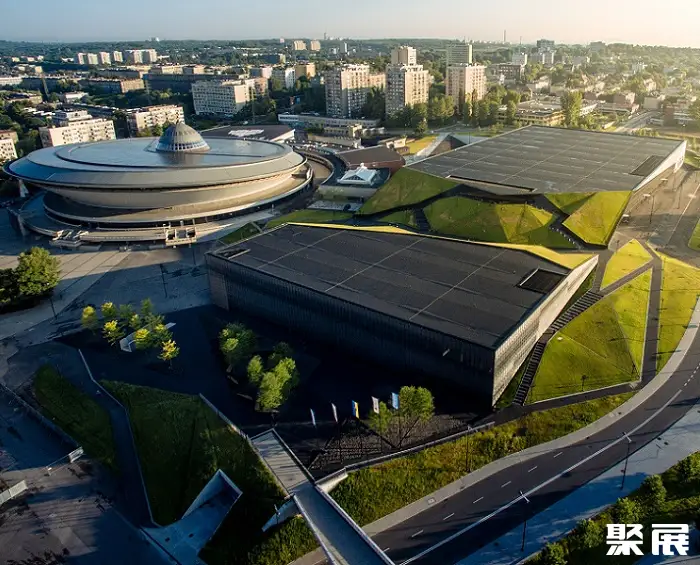 波兰卡托维兹Katowice展览贸易中心展馆图