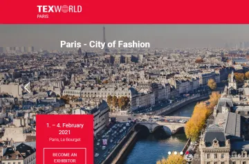 官宣！2020 法国巴黎纺织面料秋季展（Texworld Paris）取消举办！
