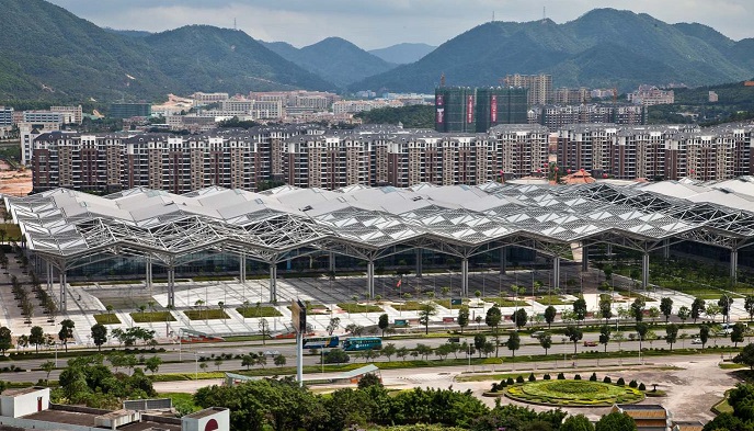 中山博览中心实景图